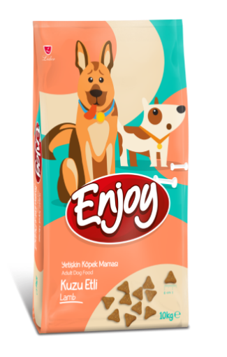 ENJOY KÖPEK MAMASI 10 KG KUZU PİRİNÇ resmi