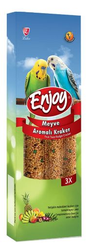 ENJOY KUŞ KRAKER 81 GR MEYVELİ resmi