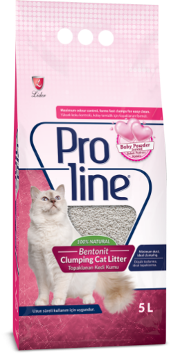 PROLINE KEDI KUMU 5 LT BENT. PUDRA KOKU*1 TT006 resmi