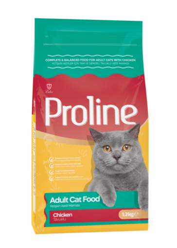 PROLINE KEDİ MAMASI 1,2 KG TAVUK ETLİ *PRO223
 resmi