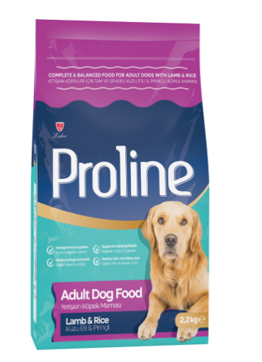 PROLINE KÖPEK MAMASI 2,2 KG KUZU & PİRİNÇ *PRO162 resmi