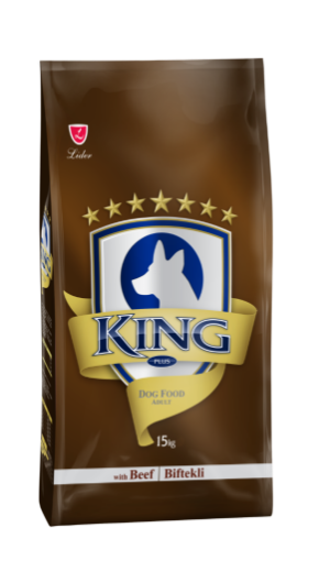 KING KÖPEK MAMASI 15 KG BİFTEKLİ *KNG01 resmi