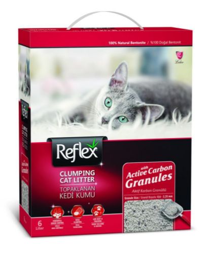 REFLEX KEDI KUMU 6LT AKTIF KARBON GRANUL *RFB002 resmi
