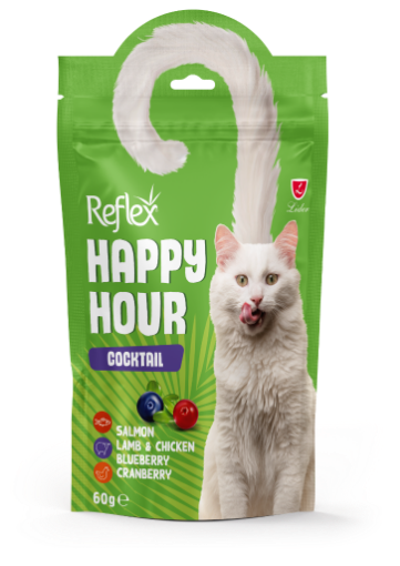 REFLEX KEDI ODUL 60GR HAPPY COCKTAIL *RFT049 resmi