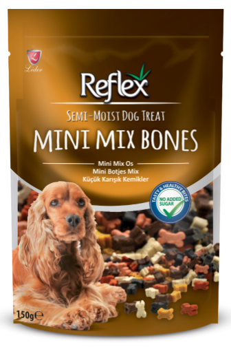 REFLEX KÖPEK ÖDÜLÜ 150GR MİNİ BONE KARIŞIK resmi