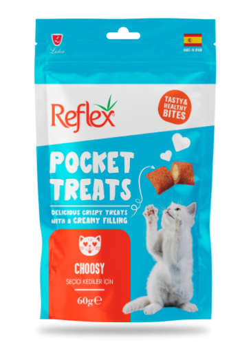 REFLEX KEDİ ÖDÜL 60GR POCKET SEÇİÇİ KEDİLER resmi