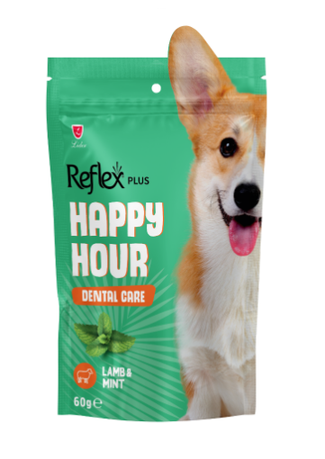 REFLEX KÖPEK ÖDÜL MAMASI 60 GR HAPPY AĞIZ DİŞ SAĞLIĞI resmi