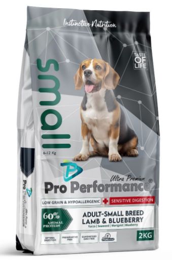 PRO PERFORMANCE KÖPEK MAMASI 2 KG YETİŞKİN KÜÇÜK IRK KUZU  YABAN MERSİNİ resmi