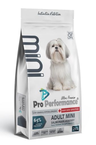 PRO PERFORMANCE KÖPEK MAMASI 2 KG YETİŞKİN MİNİ IRK SOMON & YABAN MERSİNİ resmi
