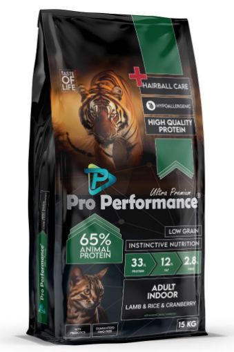 PRO PERFORMANCE KEDİ MAMASI 15 KG KUZU & PİRİNÇ resmi