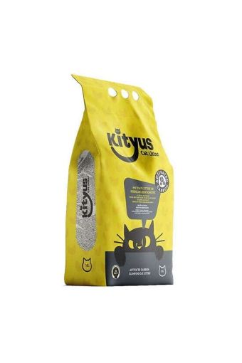 KİTYUS AKTİF KARBONLU BENTONİT KEDİ KUMU 10KG
 resmi
