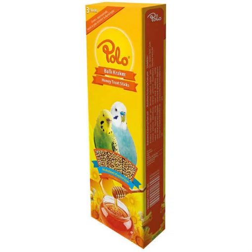 POLO BALLI MUHABBET KUŞU KRAKERİ 3'LÜ 100GR
 resmi
