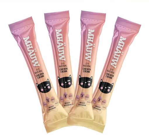 MEAUW KEDİ KREMA ÖDÜL MAMASI 15GR MULTİVİTAMİNLİ resmi
