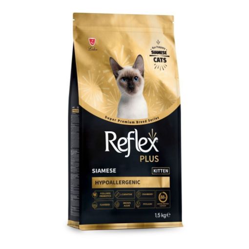 REFLEX PLUS HİPOALERJENİK YAVRU SİYAMS KEDİSİ İÇİN KEDİ MAMASI 1.5KG
 resmi