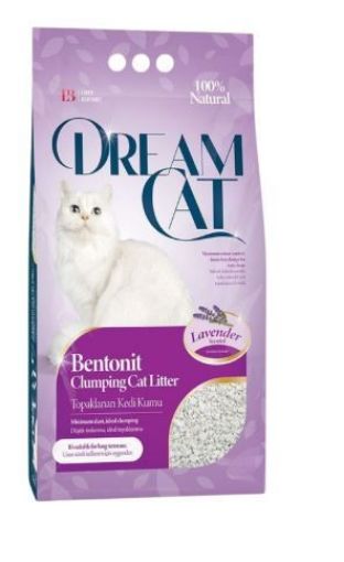 DREAM CAT KEDİ KUMU 5LT LAVANTA KOKULU resmi