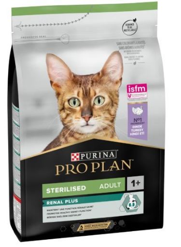 PRO PLAN KEDİ MAMASI 3 KG HİNDİ ETLİ KISIRLAŞTIRILMIŞ resmi